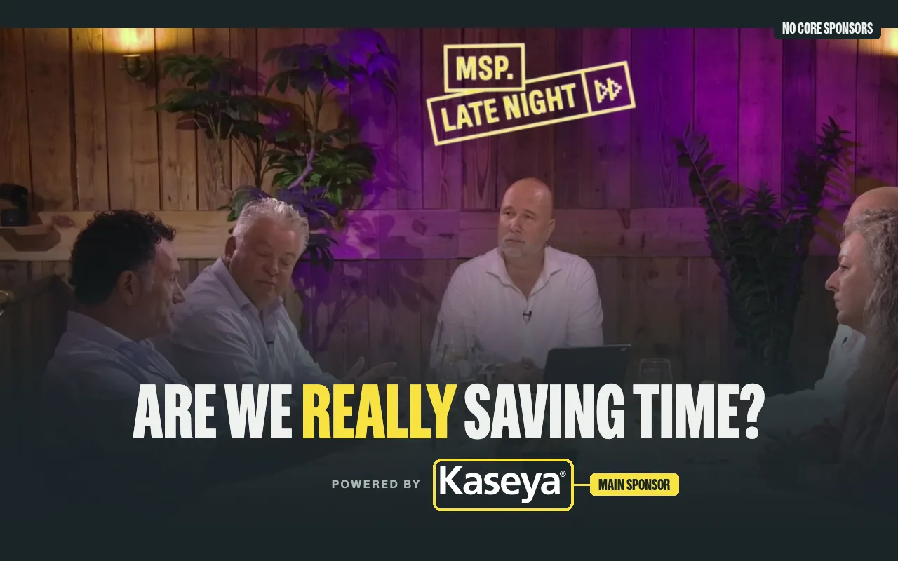 The thumbnail: main sponsor en core sponsors