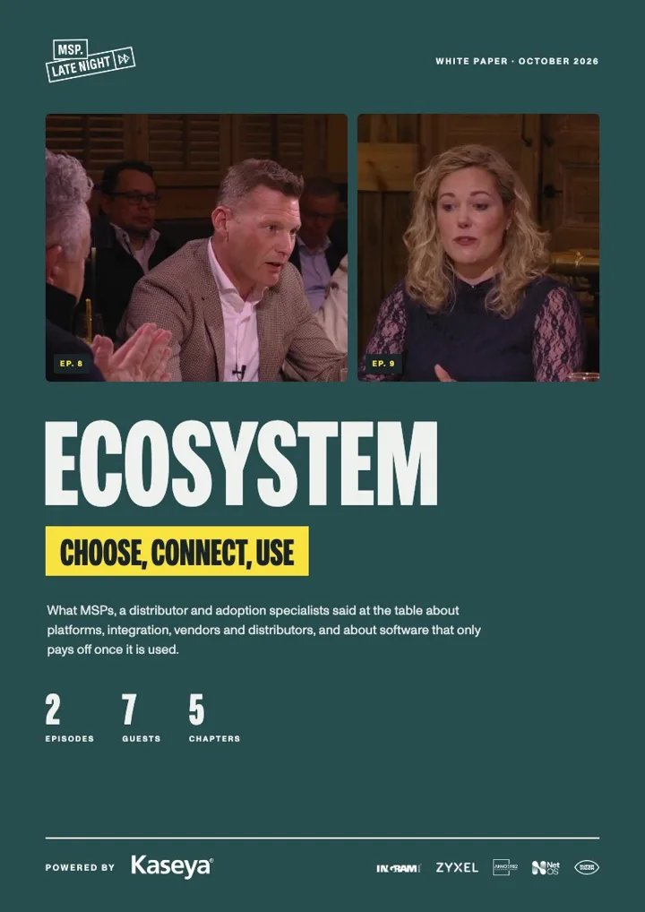 Cover of the white paper Ecosystem