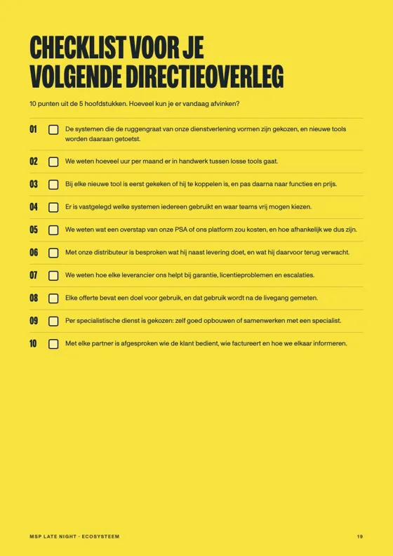 Pagina uit de white paper Ecosysteem