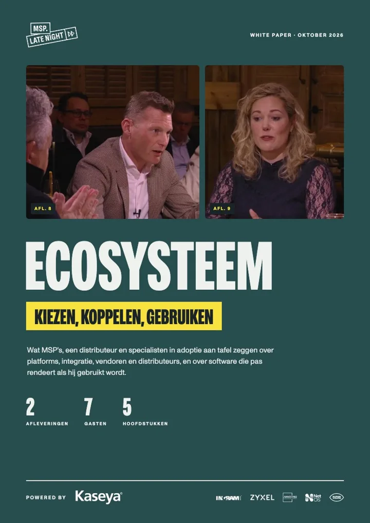 Voorkant van de white paper Ecosysteem