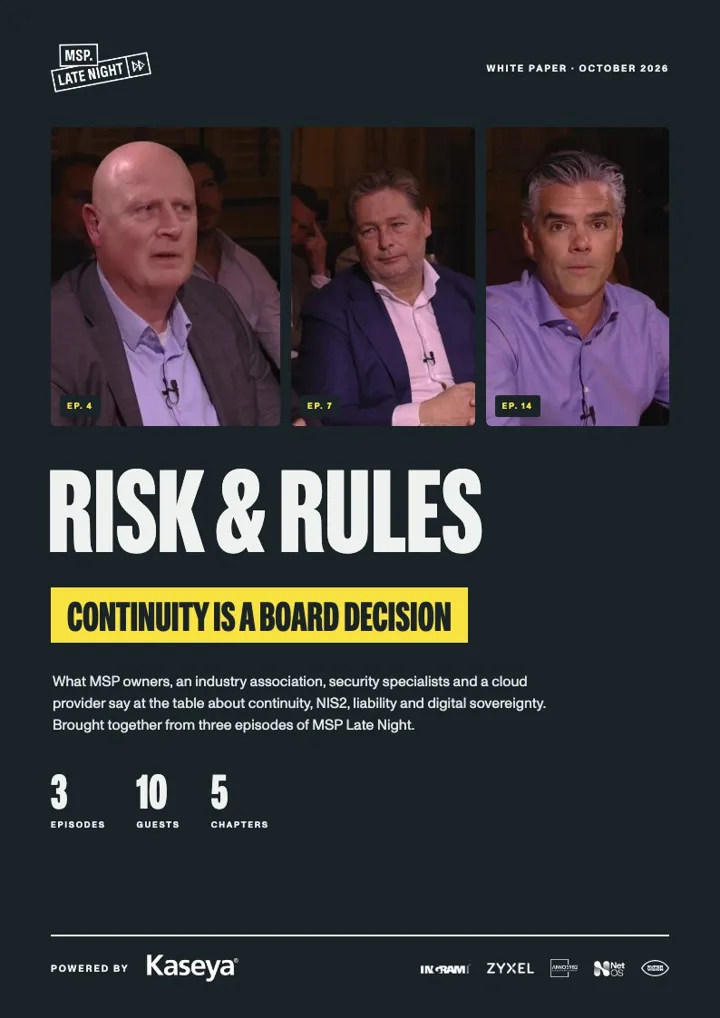 Cover of the white paper Risk & rules